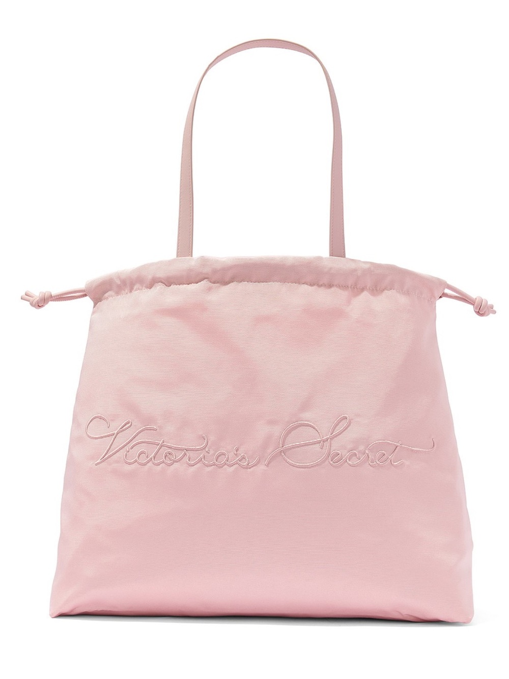 NWT Victoria Secret Cinched Satin Tote Bag